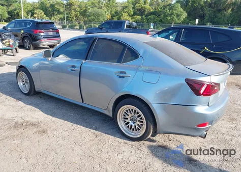 2007 Lexus Is 250 from USA, damaged, VIN JTHCK262375013008